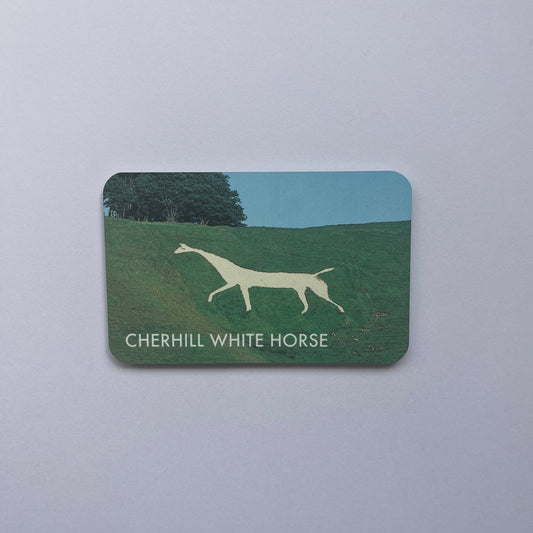 Cherhill White Horse Fridge Magnet