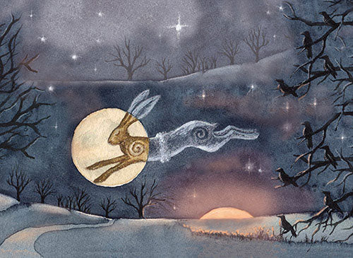 Luna Moon Hare - Winter Solstice