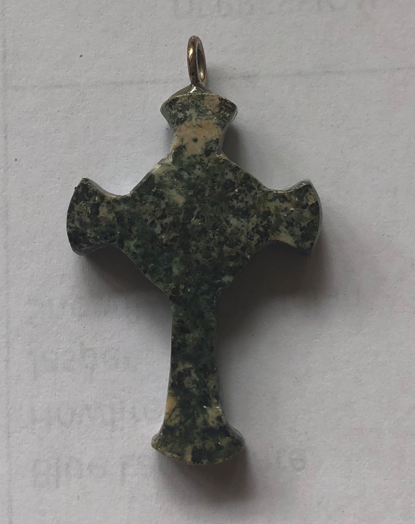 Preseli Blue Stone Celtic Cross Pendant- Small