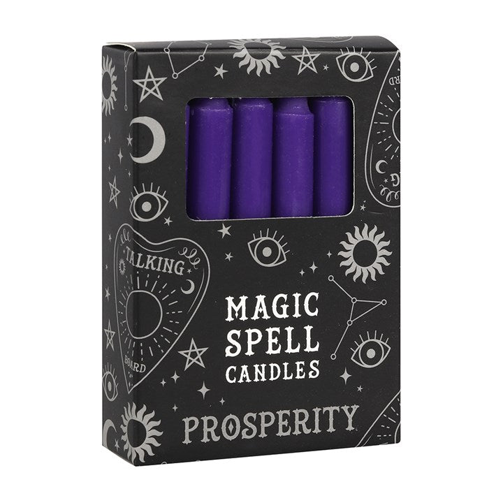 Spell Candle - Prosperity (Purple)