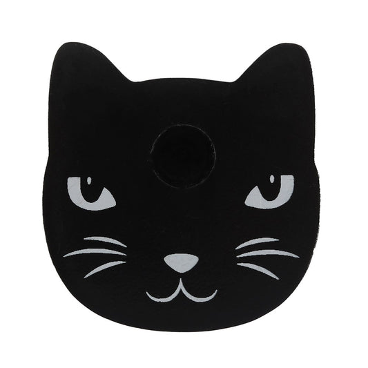 Spell Candle Holder - Black Cat