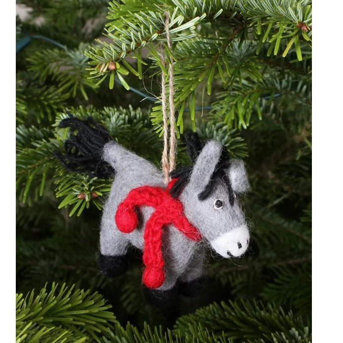 Dennis the Donkey Tree Decoration