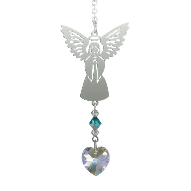 Birthstone Angel - December (Blue Zircon)