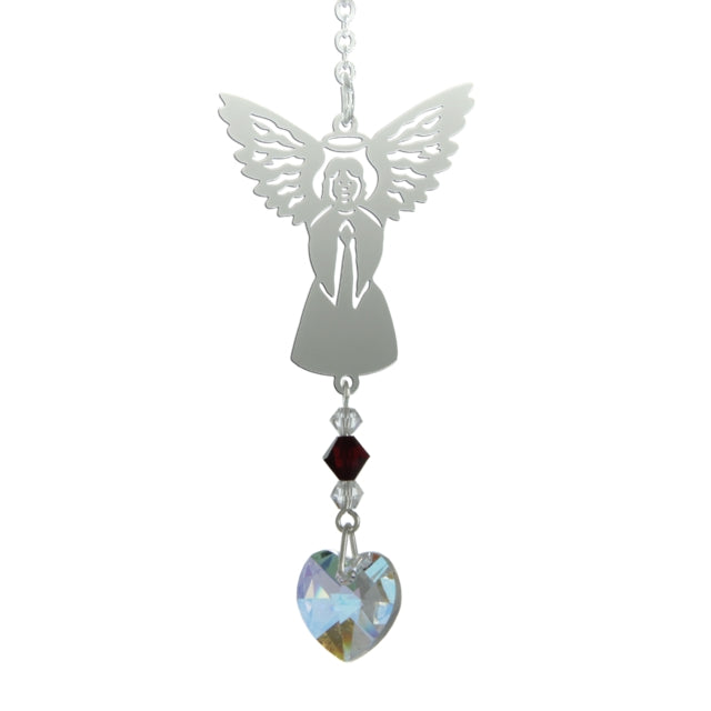 Birthstone Angel - January (Garnet)