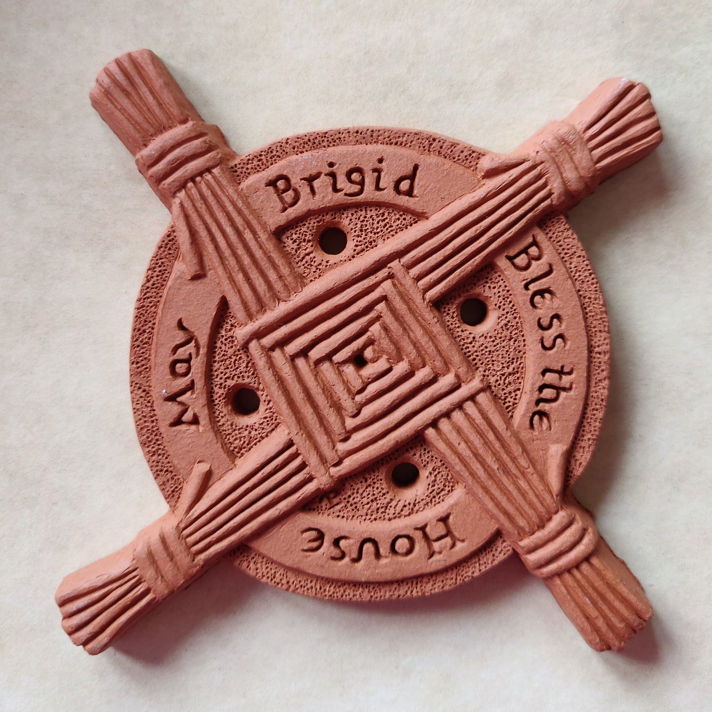 St Brigid's Blessing wall tile