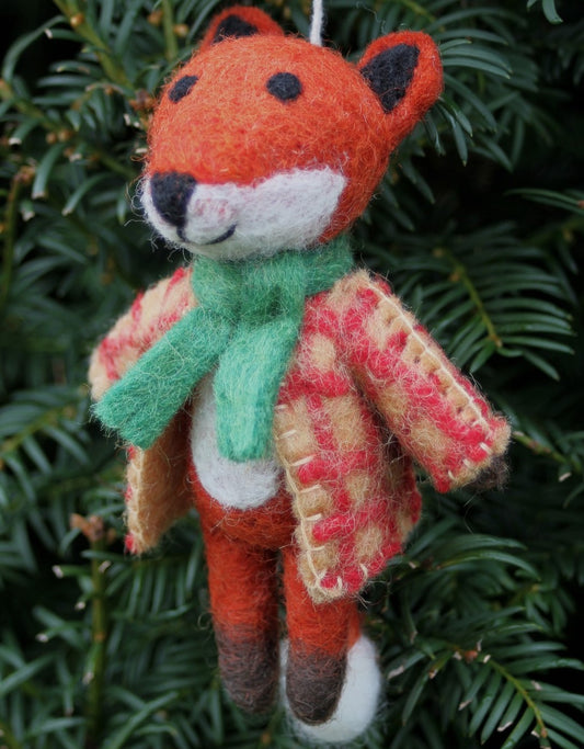 Mr Fox Tree Decoration