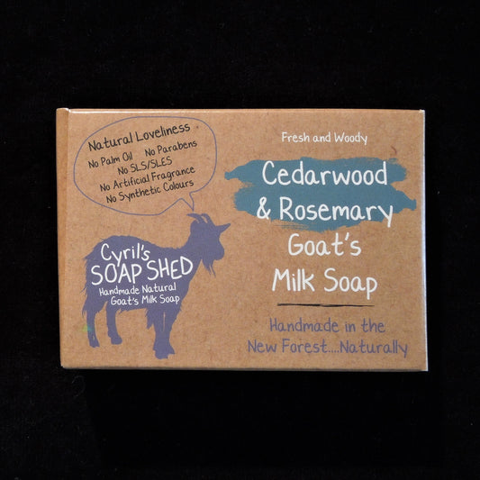 Goat's Milk Soap - Cedarwood & Rosemary
