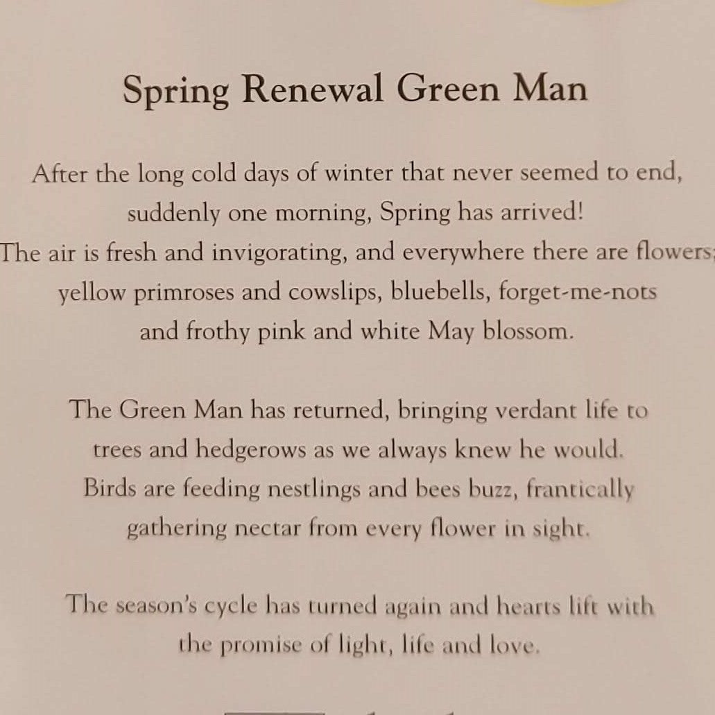 Spring Renewal Green Man