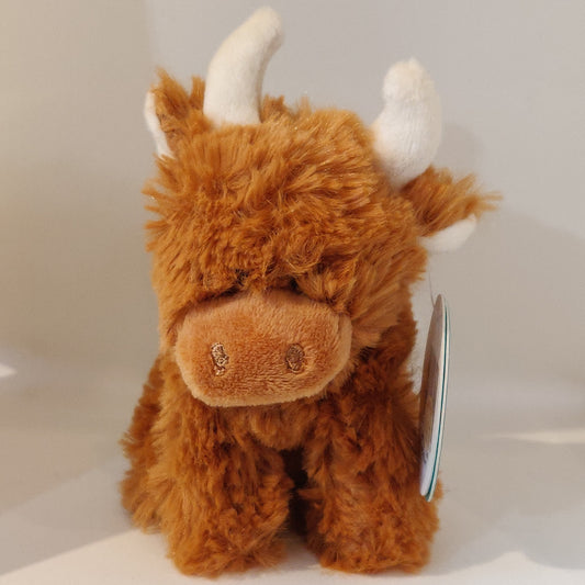 Mini Highland Cow Soft Toy