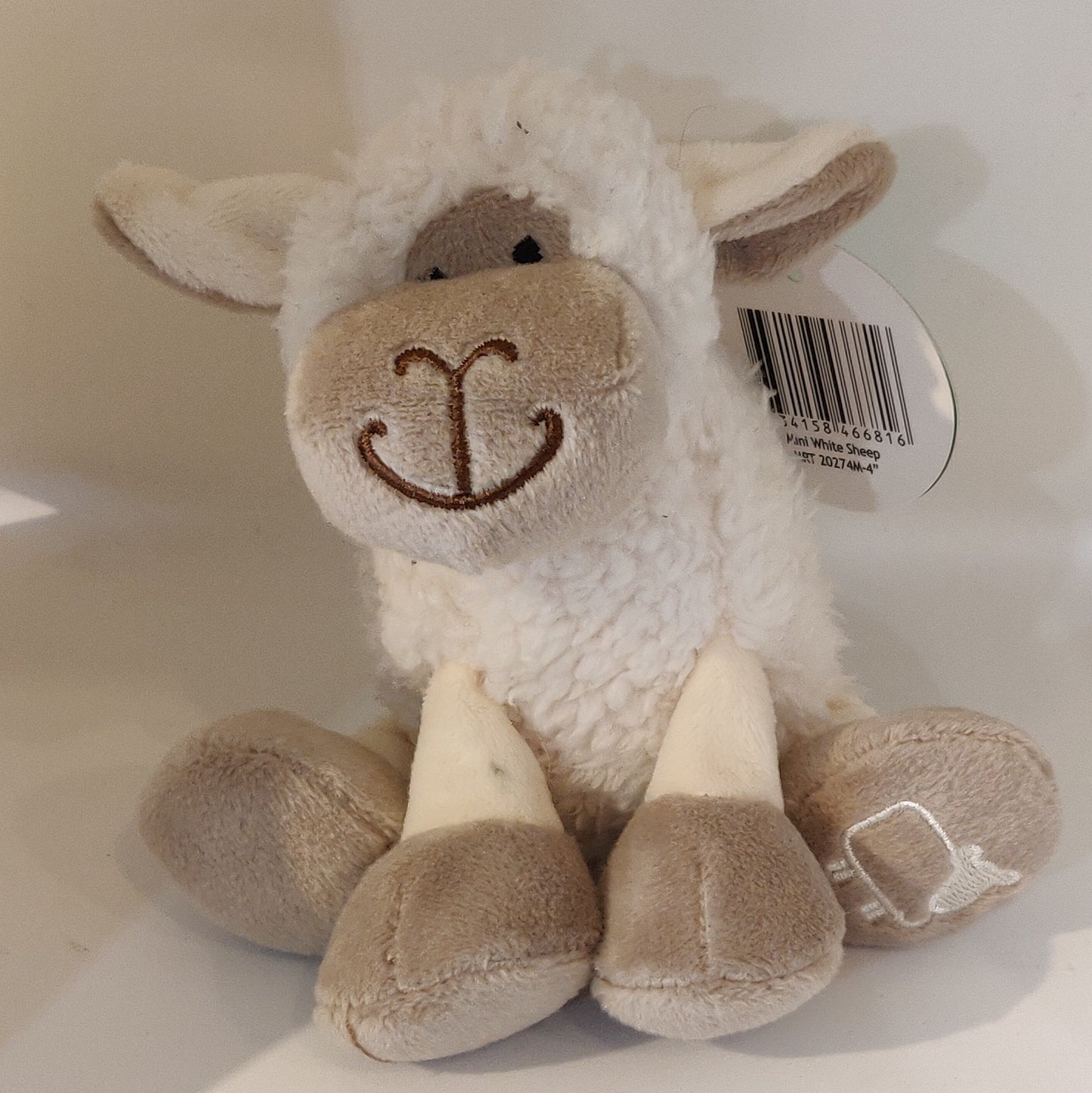 Mini White Sheep Soft Toy