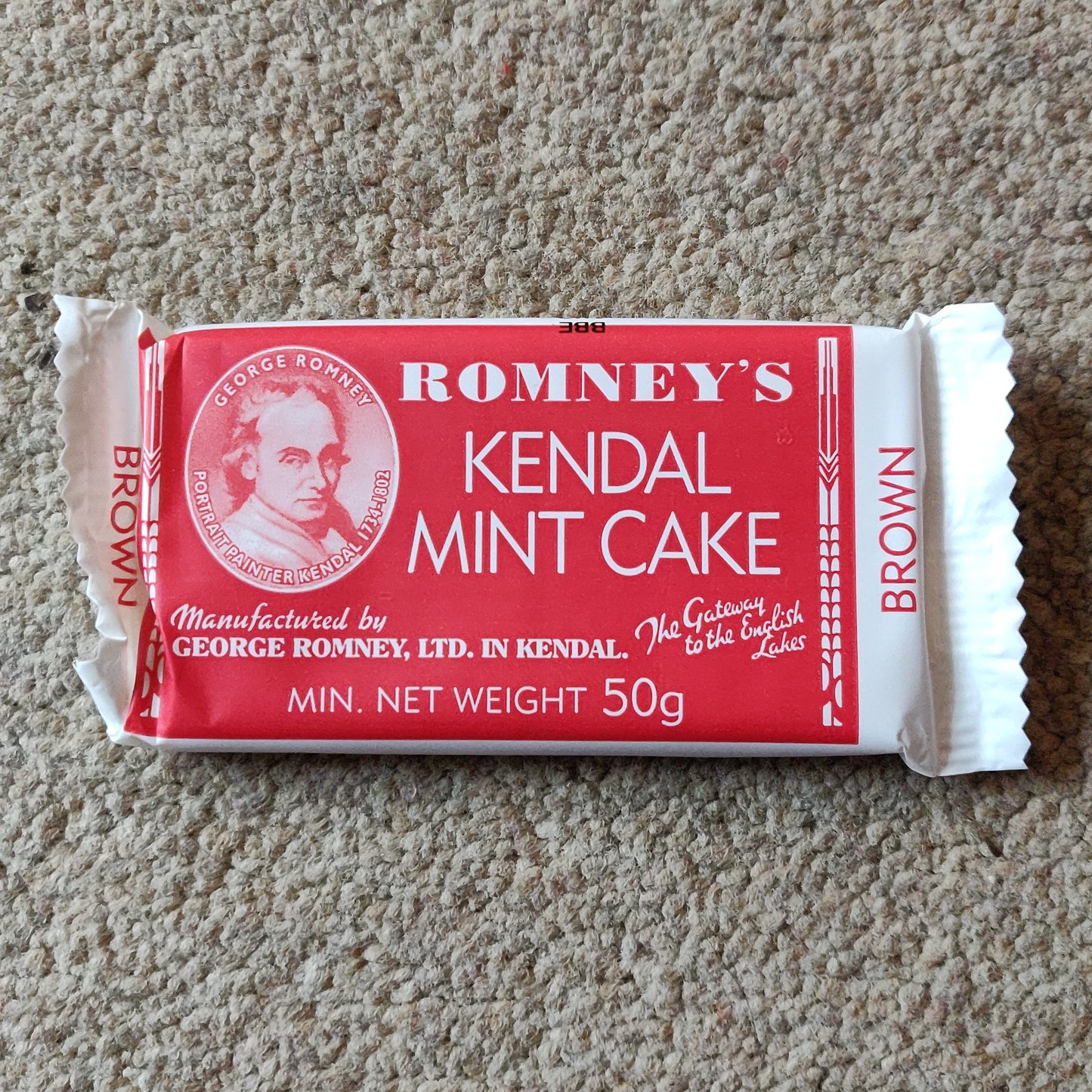 Kendal Mint Cake - Brown Sugar