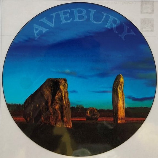 Avebury Stone Circles Stained Glass Window Transfer