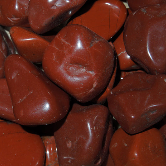 Red Jasper tumble stone