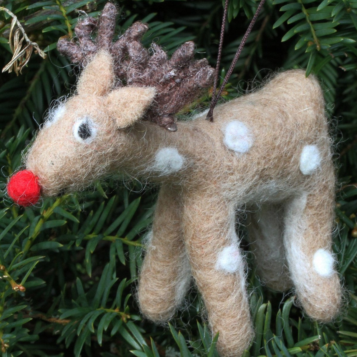 Rudolph Reindeer Christmas Decoration – Avebury Henge Shop : Celtic ...