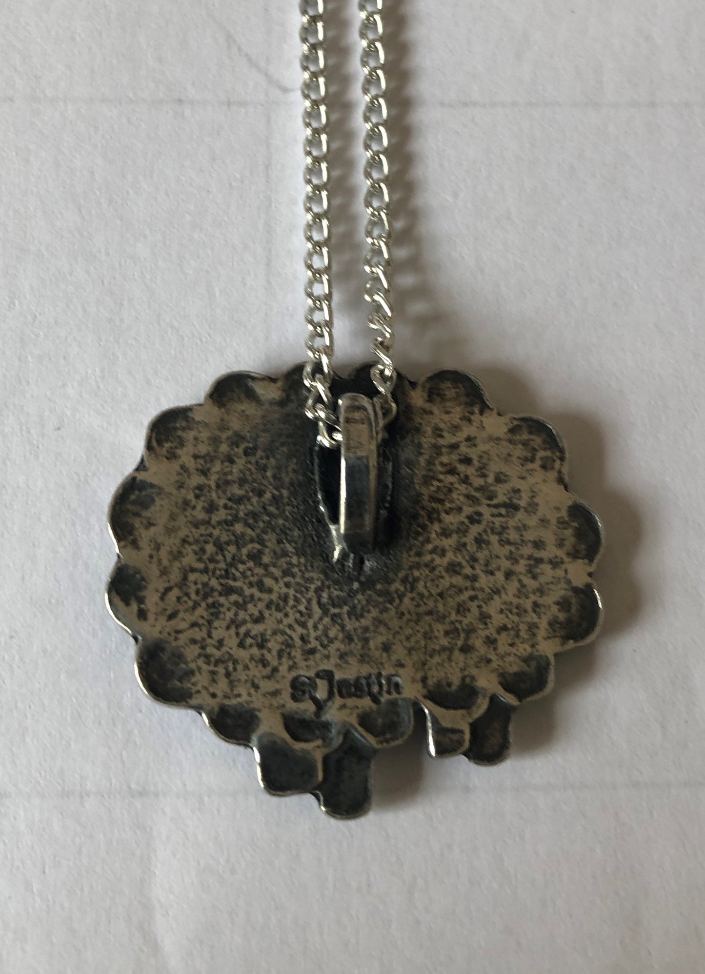 Pewter Sheep Necklace PN189