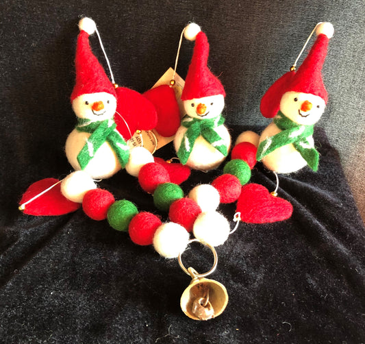 Snowman Christmas Hanging Decoration