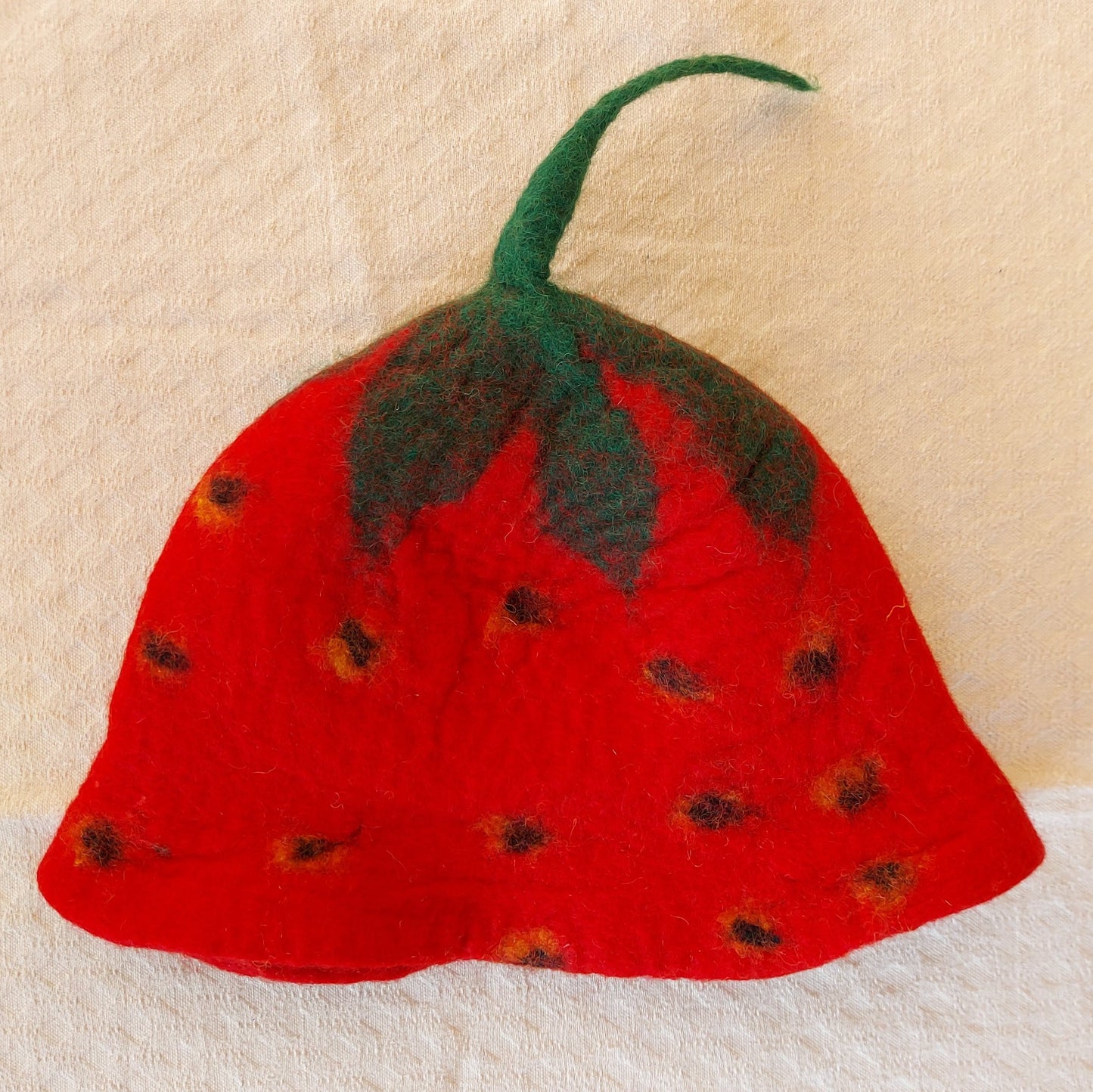 Strawberry Felt Hat
