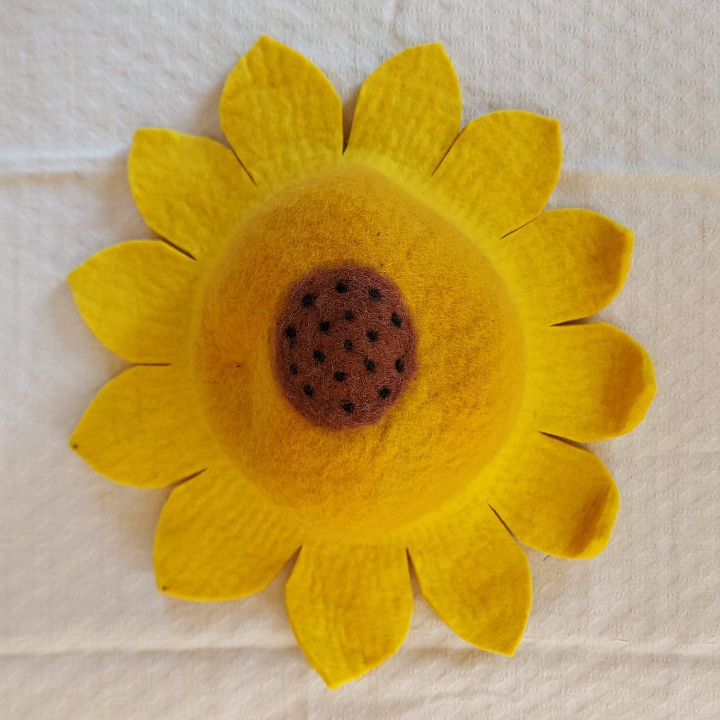 Sunflower Felt Hat