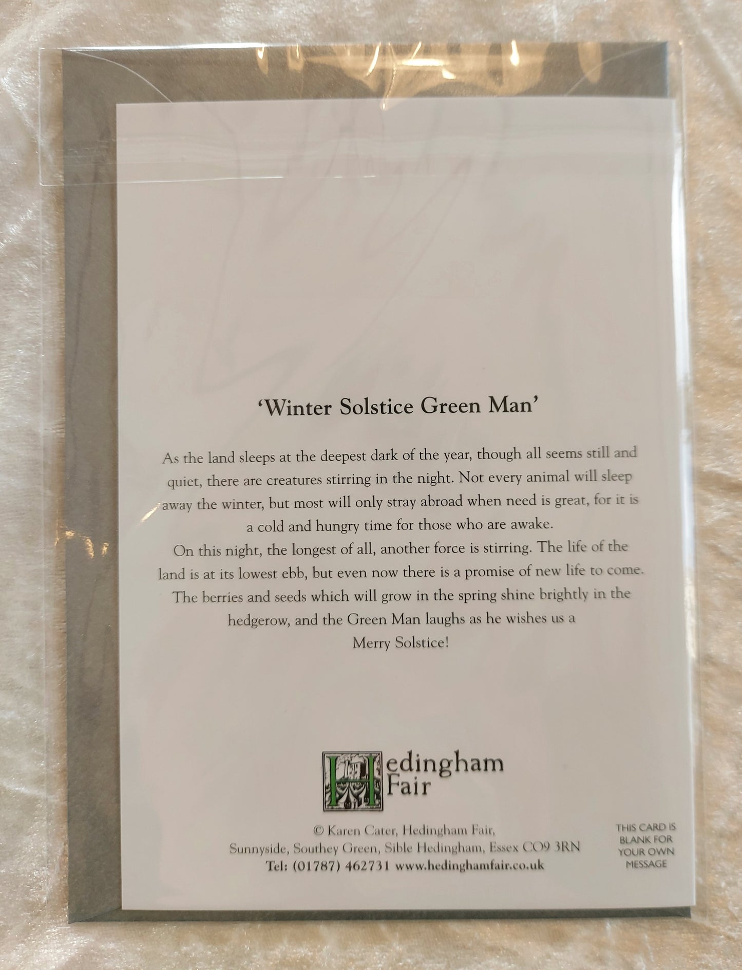 Winter Solstice Green Man