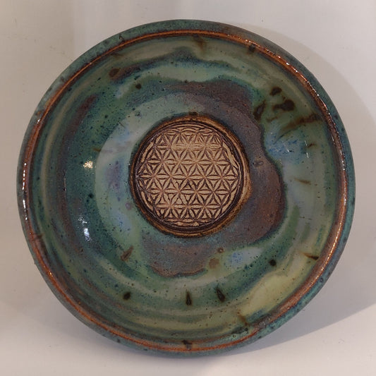 Offering Dish - Flower of Life